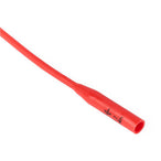 Medline Red Rubber Latex Urethral Intermittent Catheter with Coude Tip - 14 Fr x 16