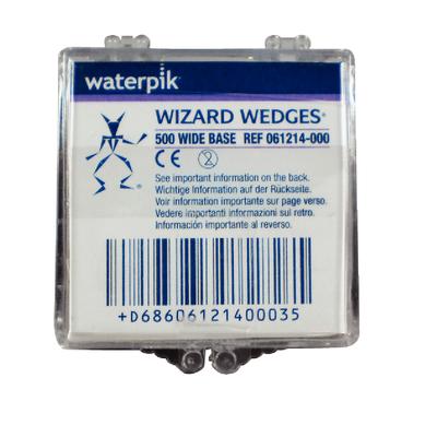 Water Pik Wizard Wedges Wide Base Triangular Birchwood Matrix Wedges, Package of 500