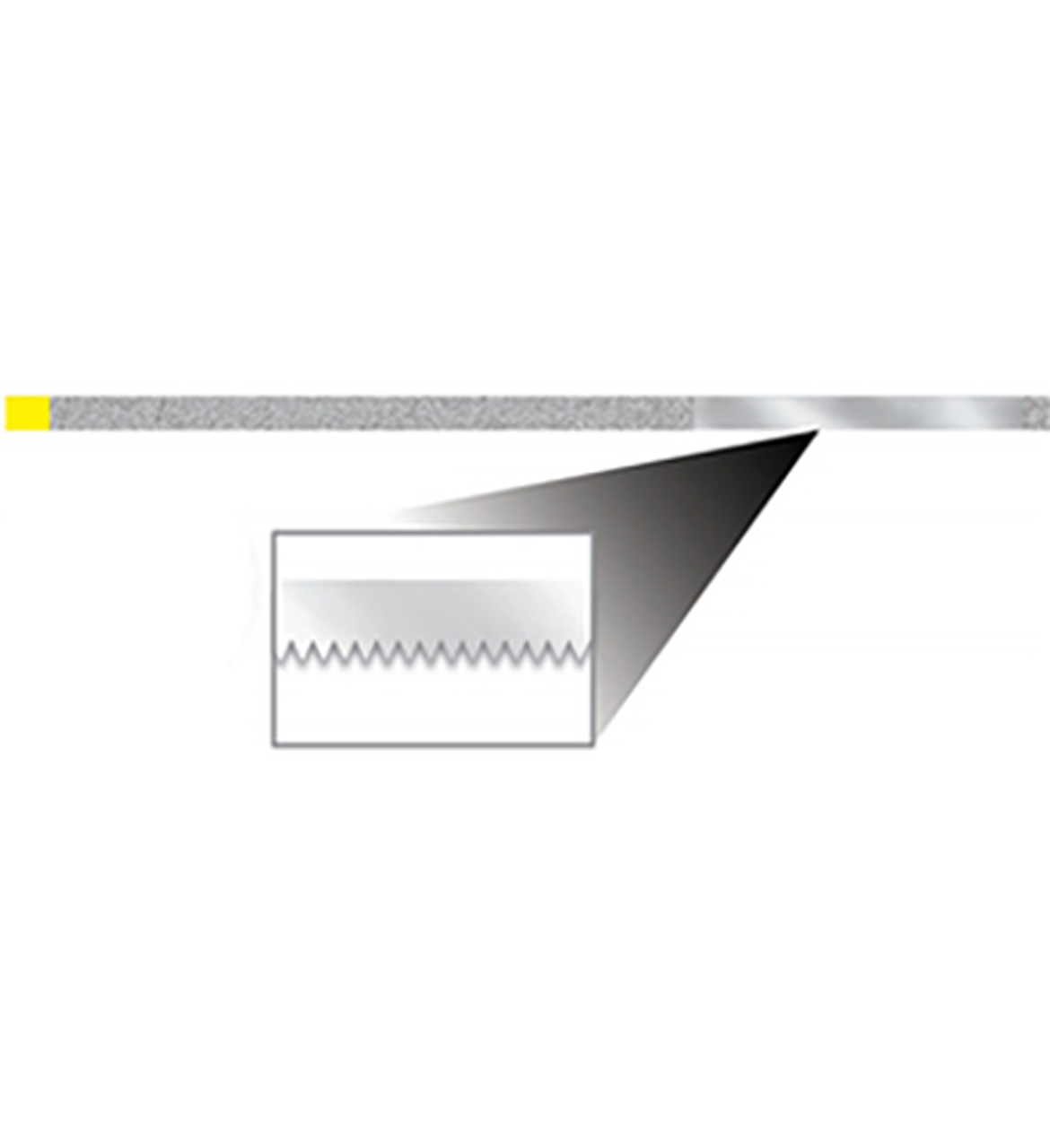 NTI Diamond Finishing Strips Serrated 10/Pk: Precision Dental Contouring Tools