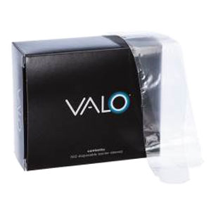 Ultradent VALO LED Curing Light Sleeves - Plastic Barrier Sleeves - Fit VALO Corded - 500/Bx