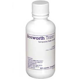 Keystone Trim - Temporary Crown and Bridge Resin For Excellent Adhesion - Fast Set - 8 oz. Liquid Only