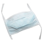 Cardinal Insta-Gard ASTM Level 1 Surgical Mask Blue - BFE ≥ 95%, Duckbill Style -50/Pk