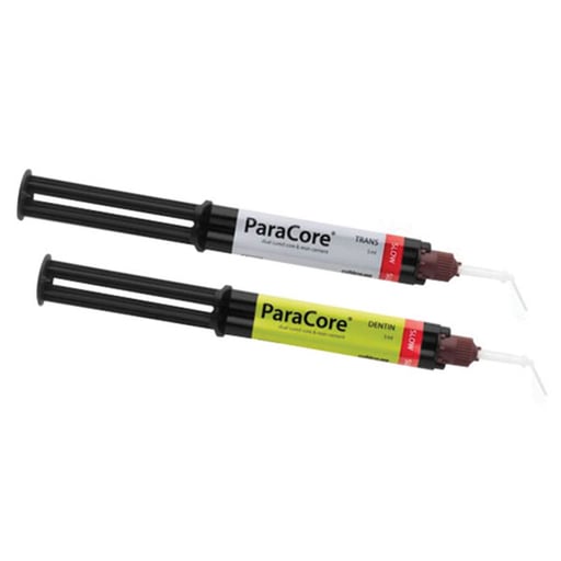 Coltene ParaCore Automix - Dentin SLOW 5 mL Syringe Refill with Fiber-reinforced Core Build-up Material