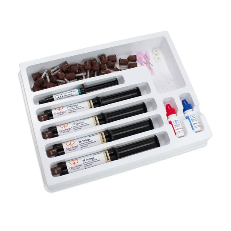 DenMat Core Paste XP Complete Kit Enamel with Fluoride Dual Cure Radiopaque