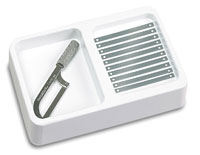 DenMat CeriSaw Posterior Kit – 1 Holder with 11 Blades for Interproximal Finishing