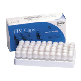 Dentsply IRM Caps ZOE Intermediate Restorative Material - Ivory - 50 Capsules - 0.34 Gm [EXP: 05/2025]