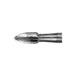 Beavers FG #7404 12 Blade Egg Shaped T&F Bur For Trimming & Finishing - 100 Burs/Pack