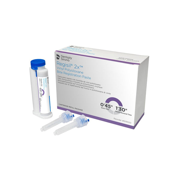 Dentsply Regisil 2X VPS Bite Registration Paste - 4x50 mL