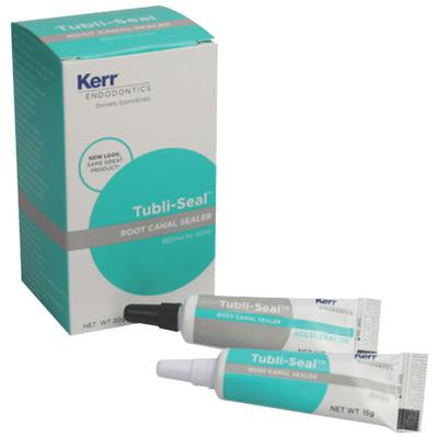 Kerr Tubli-Seal Root Canal Sealer Kit - Zinc Oxide Eugenol Paste For Tight Seal - 10g Tube
