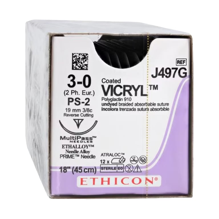 Ethicon Vicryl 3/0, 18