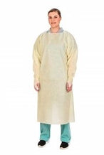 Cardinal Health Isolation Gown SMS Universal Yellow - Case of 100 each