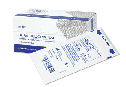 SURGICEL Original Absorbable Hemostat Oxidized Regenerated Cellulose SURGICEL Original Absorbable Hemostat Oxidized Regenerated Cellulose