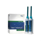 Kerr Take 1 Advanced Rigid Tray VPS Impression Material, Fast Set - 2x50 mL Cartridges & 6 Mixing Tips