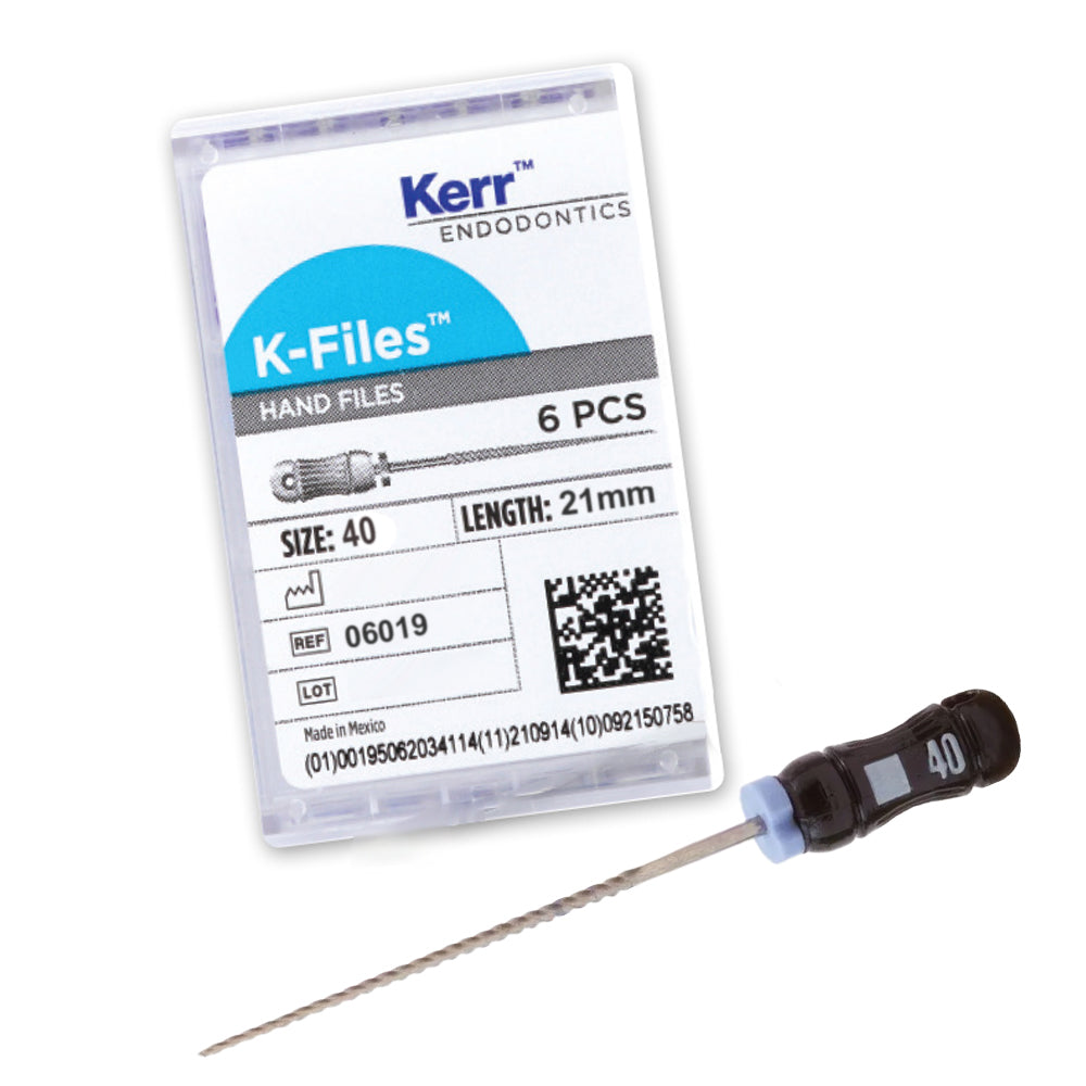 kerr-endodontics-k-files-40-hand-files-21mm-box-of-6
