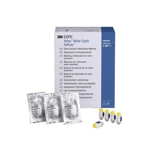 3M ESPE Ketac-Molar Quick Aplicap A2 Refill - Glass Ionomer Restorative, Auto-Cured