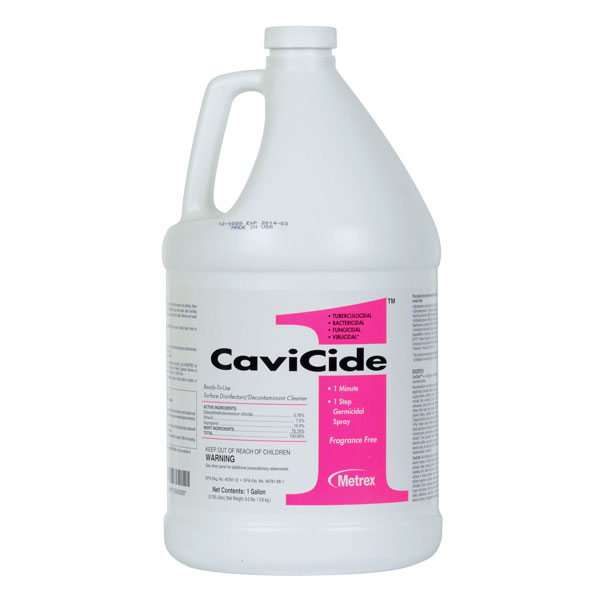 Metrex CaviCide1 Gallon - Multi-Purpose Disinfectant Cleaner and Decontaminant