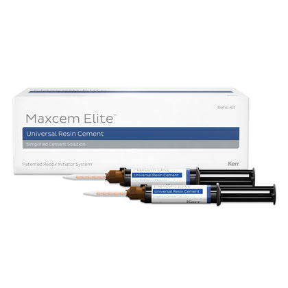 Kerr Maxcem Elite White Opaque Refill - Universal Resin Cement For Indirect Restorations