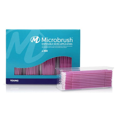 Microbrush Plus Micro-Applicators, Fine, 400/Pk