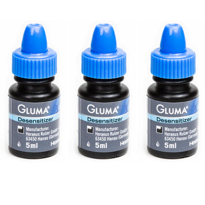 Kulzer Gluma Desensitizer Liquid For Teeth - Clinic Pack: 3 - 5 mL Bottles