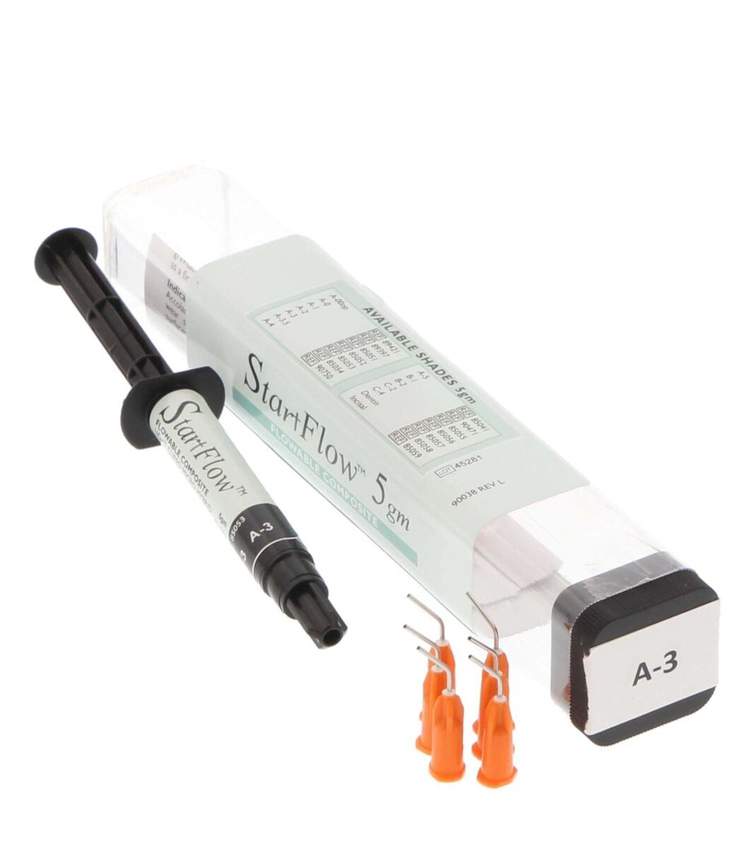 Danville 85053 StartFlow A3 Shade - Light-Cure Flowable Micro-Hybrid Composite - 5 Gm Syringe