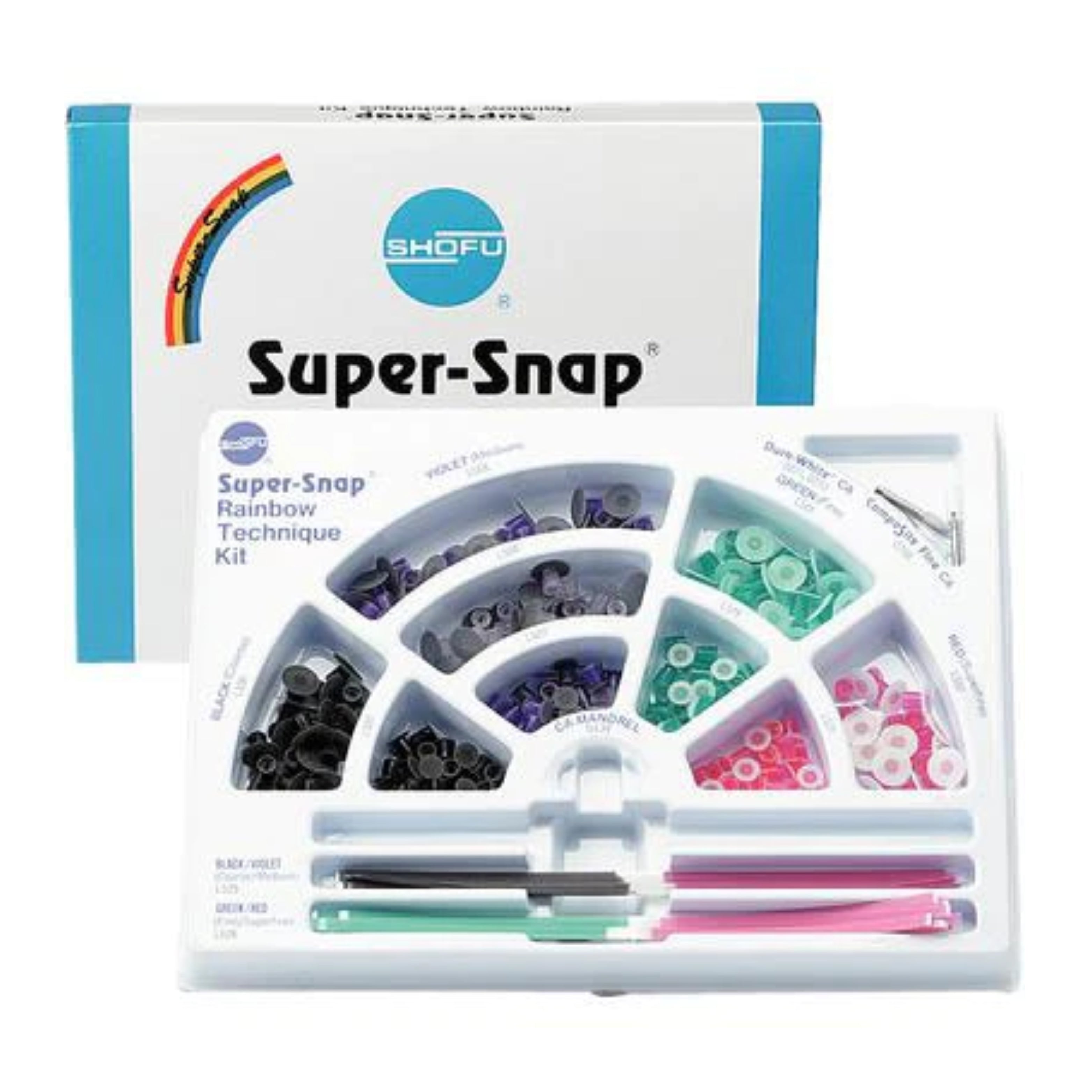 shofu-super-snap-rainbow-dental-polishing-kit