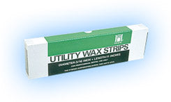 Coltene Hygenic Utility Wax Strips For Dental Laboratory And Clinic- White Round 11