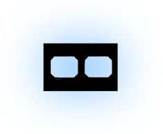 Dentsply EZ-View Transparent Vinyl Pocket Window X-Ray Film Mount - 2H #2 (100 Mounts)