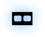 Dentsply EZ-View Transparent Vinyl Pocket Window X-Ray Film Mount - 2H #2 (100 Mounts)